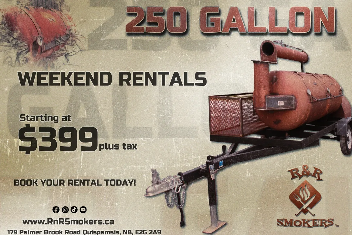 R&R weekend rental smoker